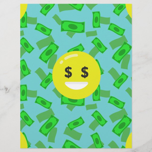 money eyed emoji (Frente)