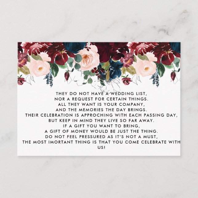 Money Tree/Wishing Bem Convite Inserir (Frente)