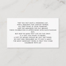 Money Tree/Wishing Bem Convite Inserir