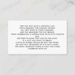 Money Tree/Wishing Bem Convite Inserir