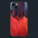 Monges do açafrão<br><div class="desc">Monges do açafrão (óleo em canvas) Seligman Lincoln/colecção privada/budismo imagens de Bridgeman/budismo budista Ásia</div>