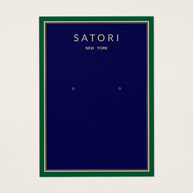 Monitor de Joias do Marinho de Borda Verde (Frente)