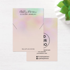 Monitor holográfico de colar de joias ombreiras