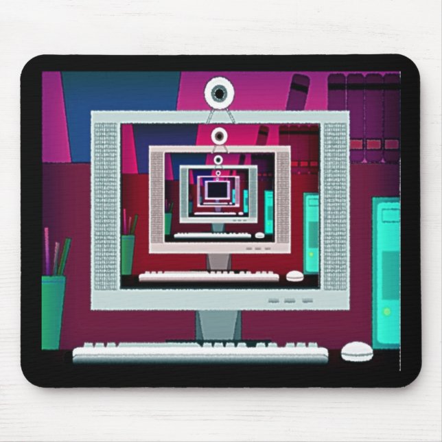 Monitor Reflexões Mousepad (Frente)