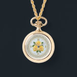 Monitorização do Colar de Rosas Amarelas<br><div class="desc">Cuidado com o colar das rosas amarelas Mantenha a noção do tempo com sua foto favorita no discagem com o Necklace Alloy Watch da Ewatchfatory®. Este relógio está ligado com uma combinação de acabamento polido e escovado.O movimento Alloy Chain.Japan garante uma manutenção precisa do tempo. Fornece uma garantia limitada de...</div>