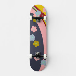 Monjii skateboard floral