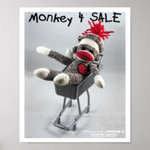 Monkey 4 Sale (por kolohe Kristin) Poster
