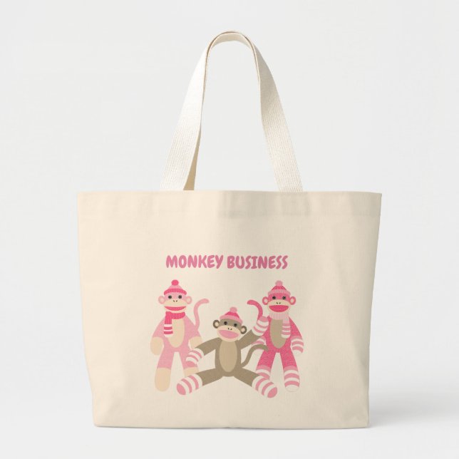 Monkey Business Sock Bolsa (Frente)