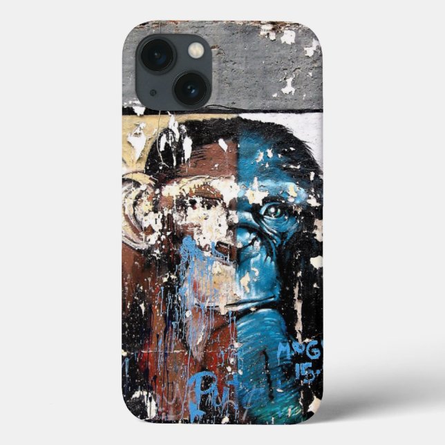 Monkey Retro Apple iPhone 8/7, mal lá (Verso)