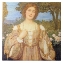 Monna Giovanna (por Edward Robert Hughes)