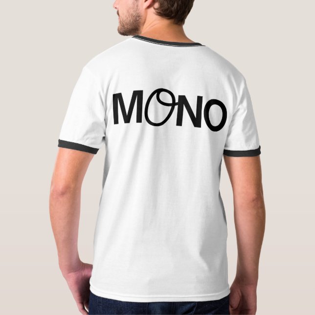 MONO Camiseta Básica Masculina  Anel (Parte Traseira Completa)