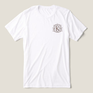Monogram K White