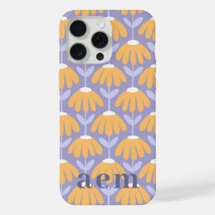 Monograma 3 iniciais Heather Floral Vintage