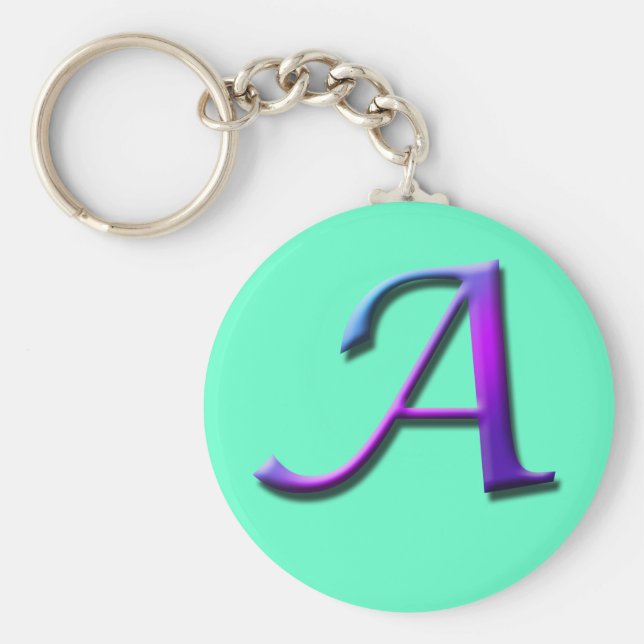 Monograma A Chaveiro (Frente)