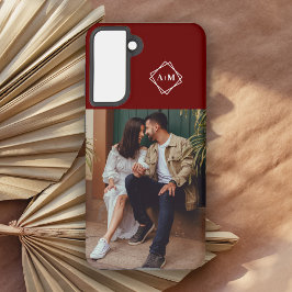 Monograma Adicionar Sua Própria Fotografia Bloco D