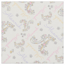 Monograma Alannah - tecido