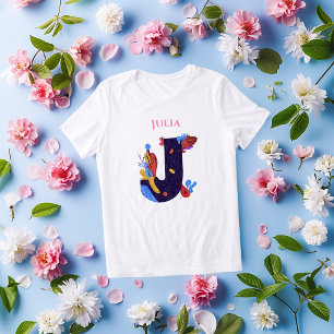 Monograma Artístico - Letra J Presente de Aniversá