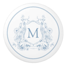 Monograma Azul Vintage