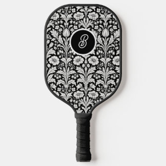 Monograma Botânico Preto e Branco