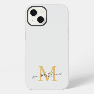 Monograma Branco | Elegante Minimalista