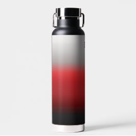 Monograma branco vermelho minimalista