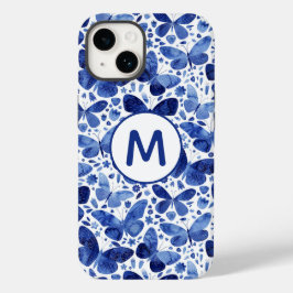 Monograma Butterflix Watercolor Blue