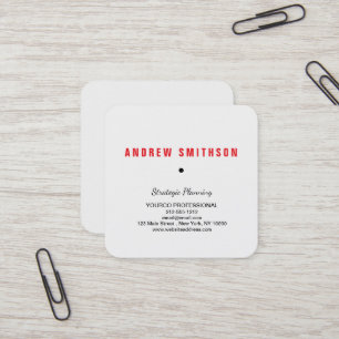 Monograma cartão de visita minimalista de Modelo p