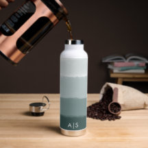 Monograma Chic Limed Spruce Ombre Aquarela
