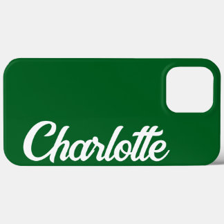 Monograma Clássico Elegante Personalizado Verde Es