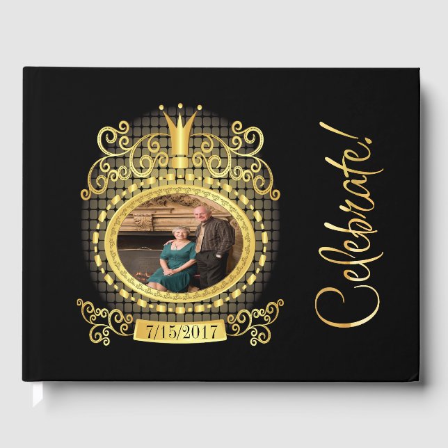 Monograma convidado, livro de memória (Frente)