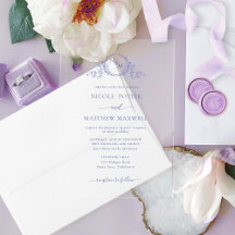 Monograma da Coroa Real Elegante Roxo