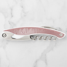 Monograma da rosa Dourada Sparkle Drivers Glitter