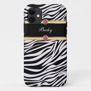 Monograma das capas de iphone da jóia