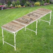 Monograma de Casamento de Folha Moderna Madeira de