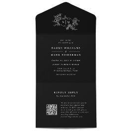 Monograma de Casamento de Vinhas de Abóbora com RS