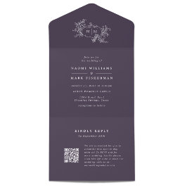 Monograma de Casamento de Vinhas de Abóbora com RS