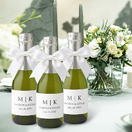 Monograma de Casamento Minimalista Moderno Mini