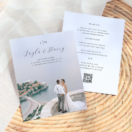 Monograma de Casamento | Orçamento de Código QR Fo