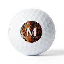 Monograma de Cowhide Brown