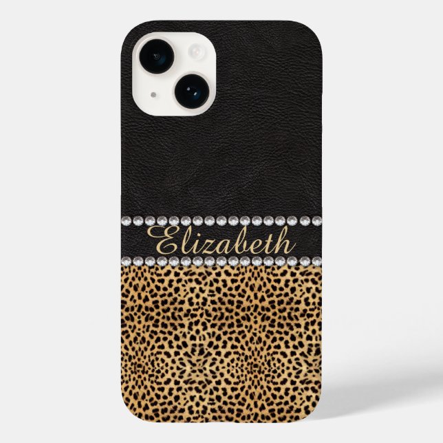 Monograma de Diamantes Rhinestone com Manchas de L (Verso)