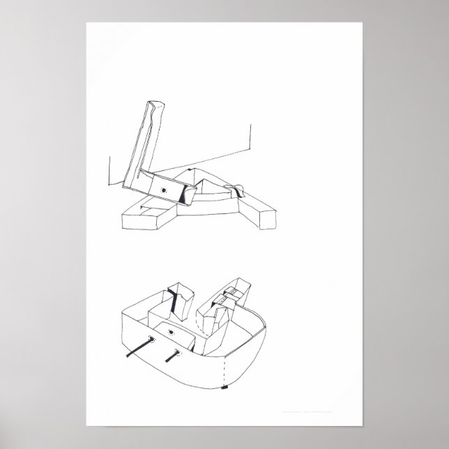 Monograma de jogos de construção Desenho 16 poster (Frente)