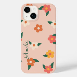 Monograma de Linha Retro Moderno Elegante