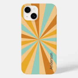 Monograma de Linha Retro Moderno Elegante