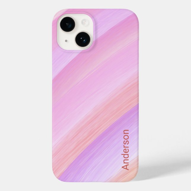 Monograma de Linha Retro Moderno Elegante (Verso)
