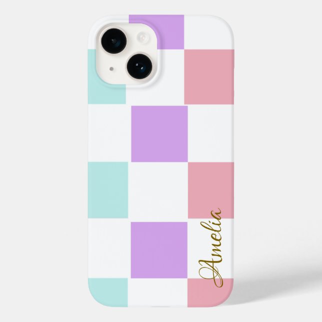 Monograma de Linha Retroativa Elegível Moderna (Verso)