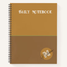 Monograma de madeira natural Mínimo castanho