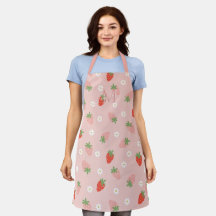 Monograma de Morangos Rosa e Vermelho Doce