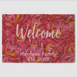 Monograma de Na moda de Caligrafia Rosa Elegante