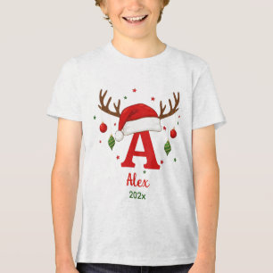 Monograma de Natal Personalizado A Chapéu de Papai