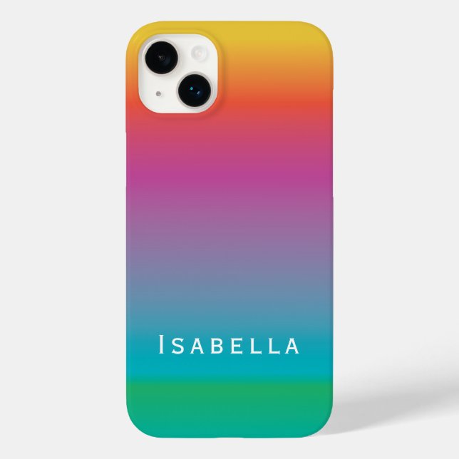 Monograma de Ombre Gradiente Cotografado (Verso)